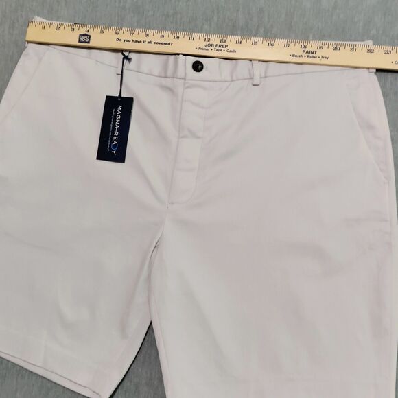 MagnaReady Chino Twill Magnetic Closure Adaptive Shorts Mens 44W Classic Fit - Picture 9 of 14